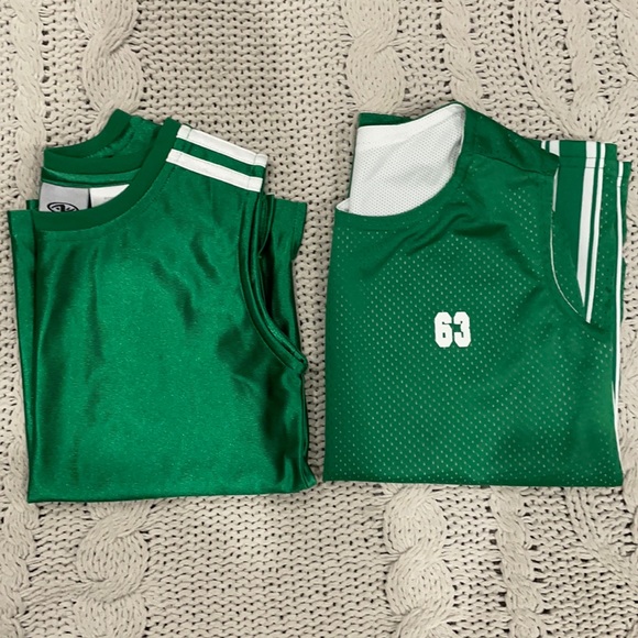 Athletic Works Other - 2 Green Basketball Jerseys <